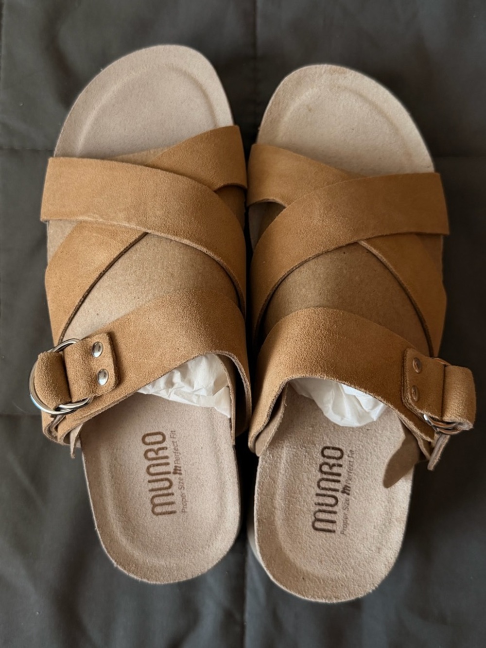 🤎 Munro - SOFIA-Tan Suede 🤎
